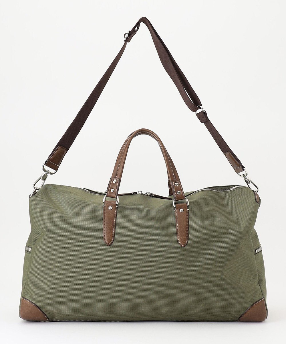 UNBILLION 【テレビ ドラマ着用アイテム】Otias 1681デニール×白化合皮ボストンL 