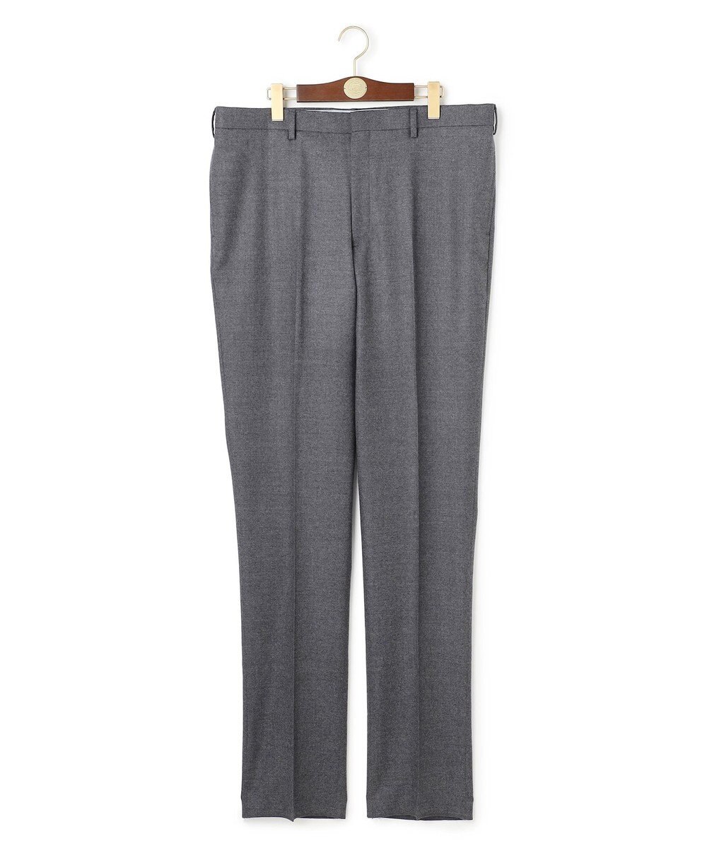 J.PRESS MEN 【KING SIZE】【ストレッチ / 洗える】トリートメントウールフランネル スラックス 