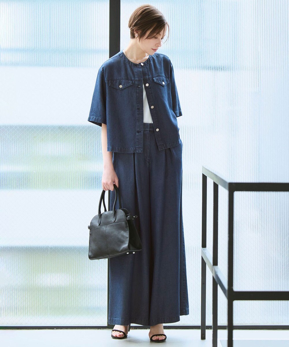 ICB レーヨンブライトポンチ キャミソール 