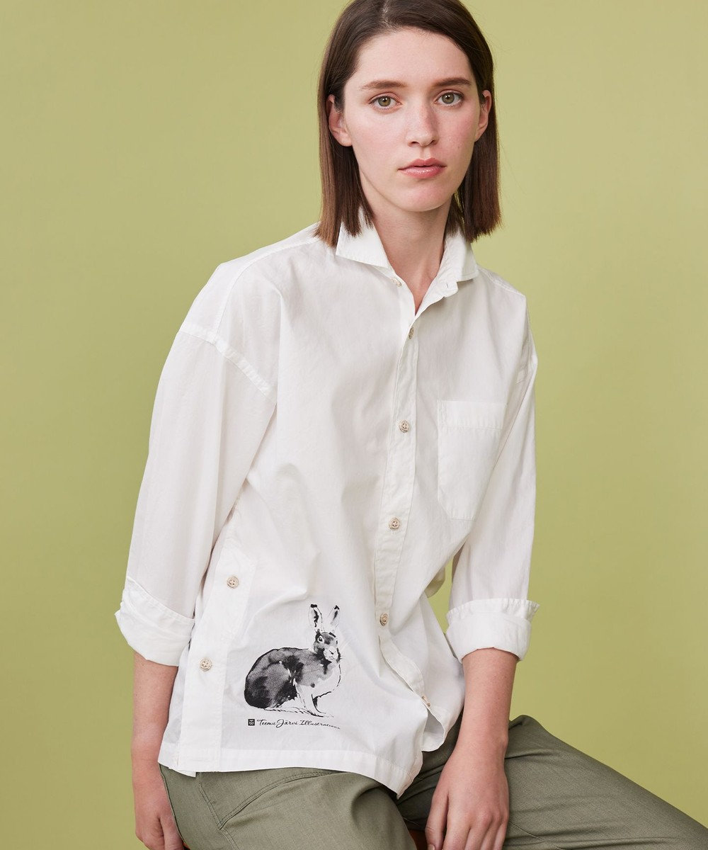 JOSEPH ABBOUD MOUNTAIN 【テーム・ヤルヴィモチーフ】デザイン シャツ 