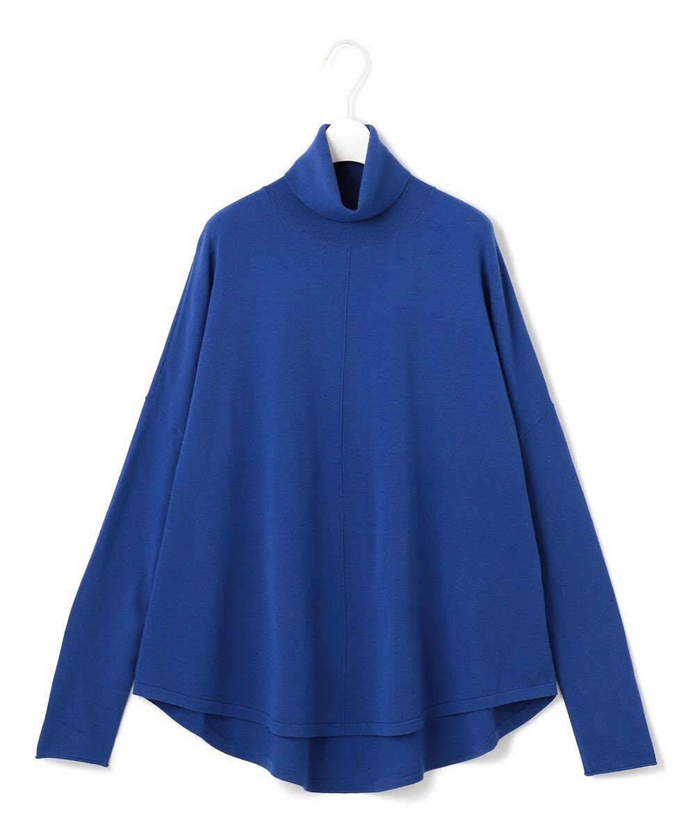 ICB L 【洗える】 ヴィスコースワイド タートルネックプルオーバー 