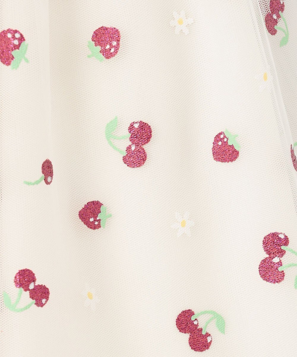 ANY KIDS 【チェリーベリーシリーズ】フルーツ チュール スカート 