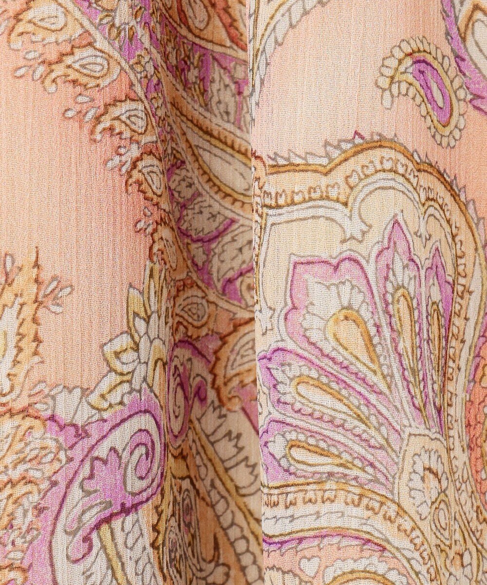 23区 S 【洗える】Erica クレープペイズリープリント スカート 