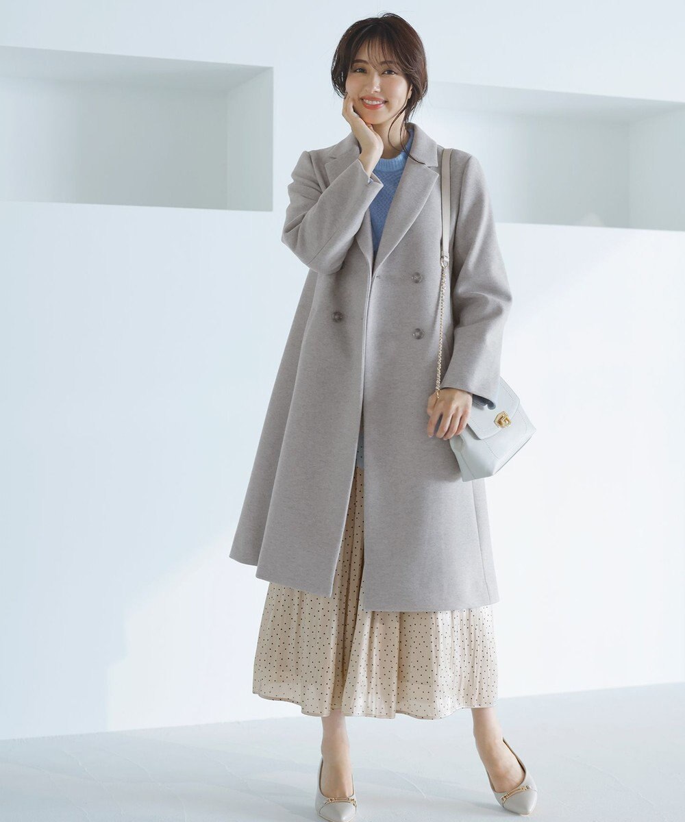 ANY SIS ウールライクノーブルチェスター コート 