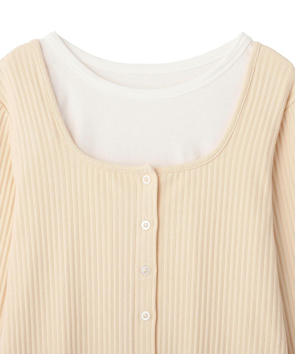 CRAFT STANDARD BOUTIQUE 2点セット / スクープネックカーディガン+タンクトップ 