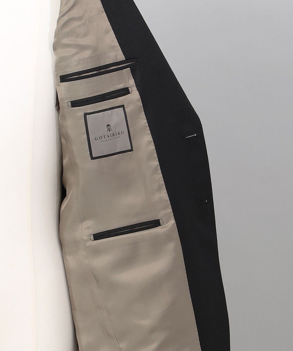 GOTAIRIKU 【DORMEUIL/ドーメル】ミレニアル　通年スーツ＿ブラック 