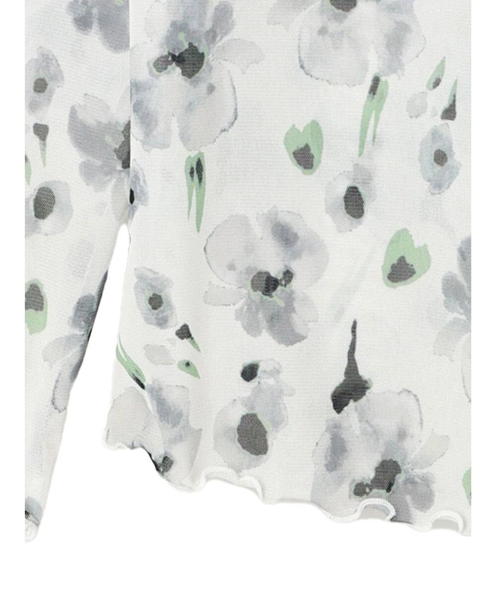 CRAFT STANDARD BOUTIQUE プリント柄スタンドネックプルオーバー 