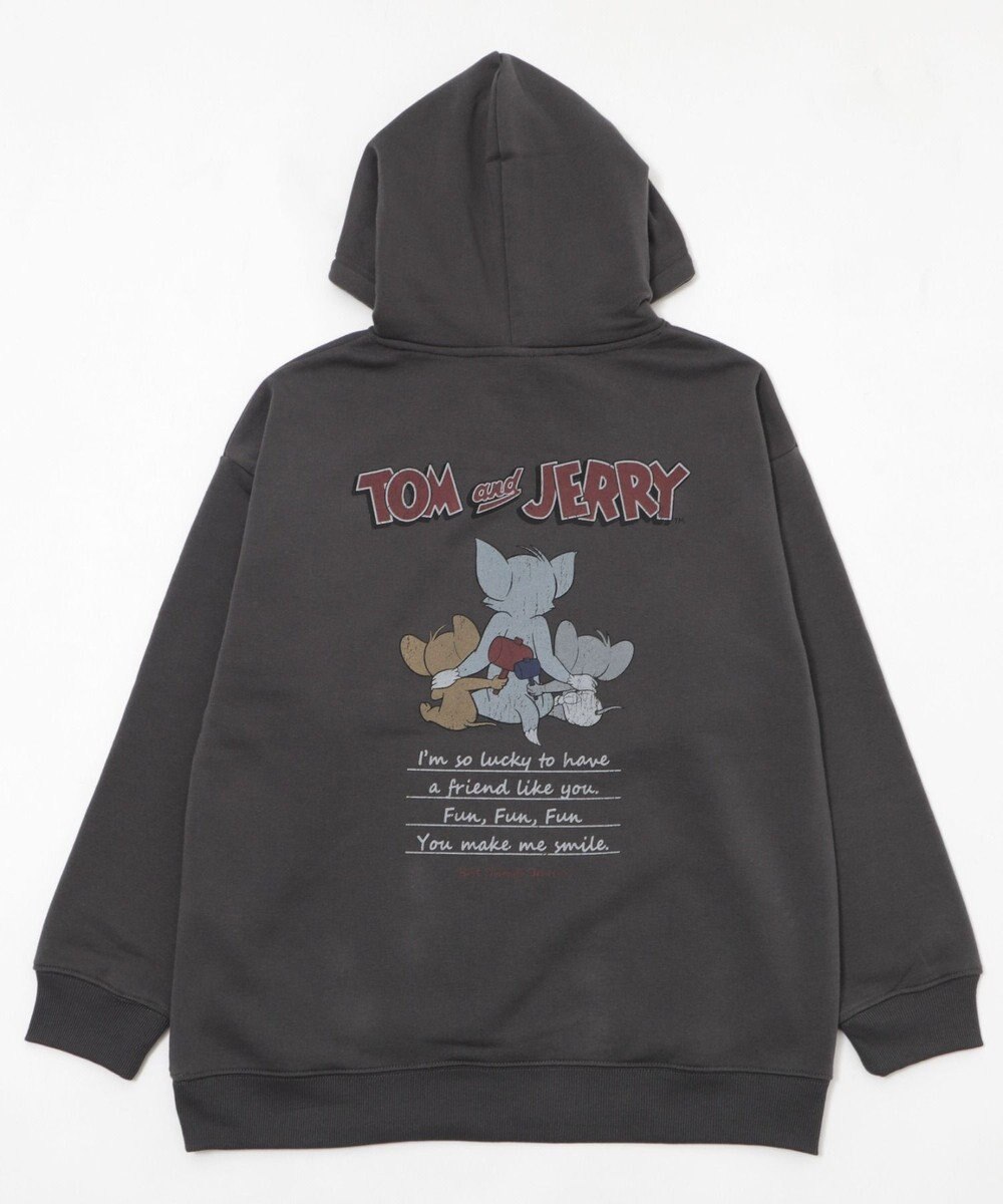 WEGO 【ユニセックス着用ITEM/25年秋冬新作】TOMandJERRYグラフィックプルオーバー 