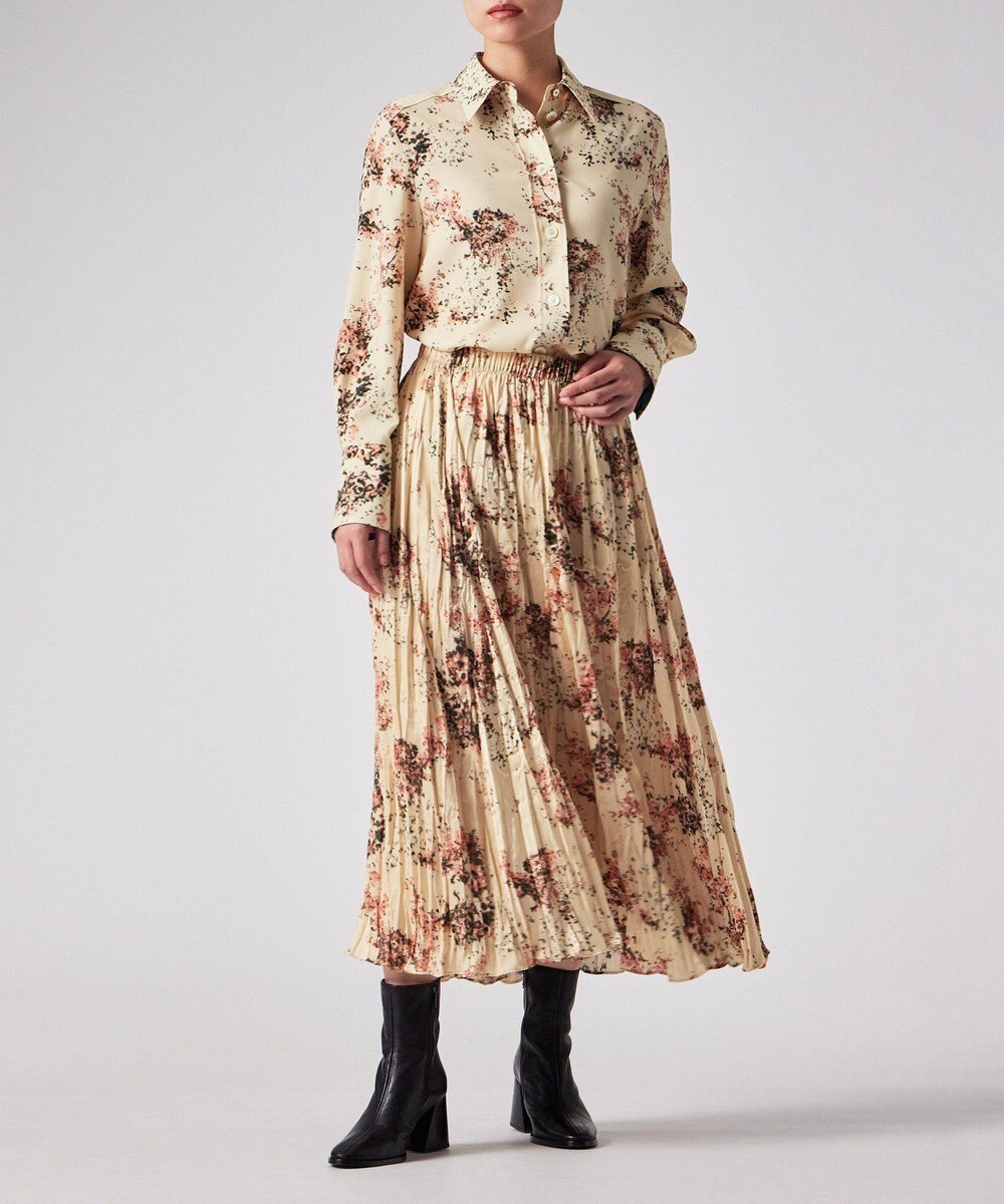 Paul Smith Painterly Buds プリーツスカート 