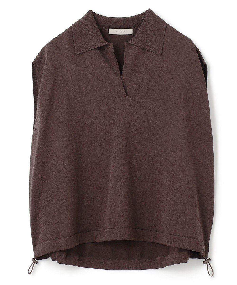 UNFILO スゴ機能 ドロストスキッパーニット 