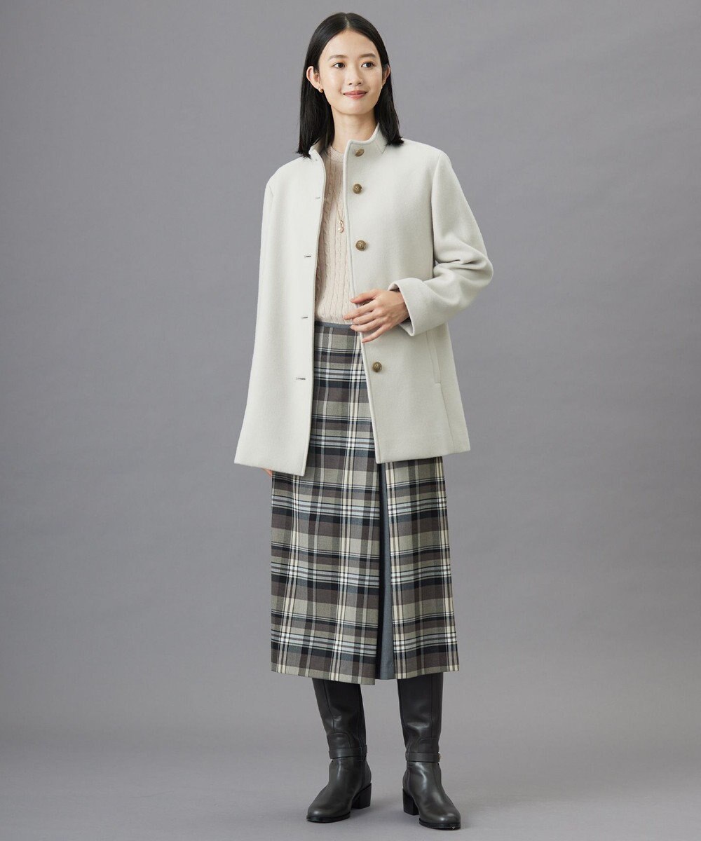 J.PRESS LADIES リングデザインパール ネックレス 