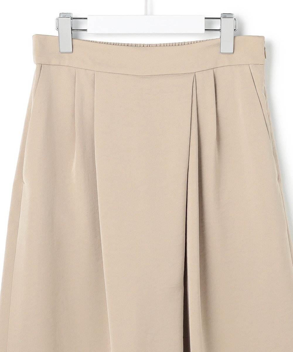 ICB L ワッシャーダルサテン ニーショーツ 