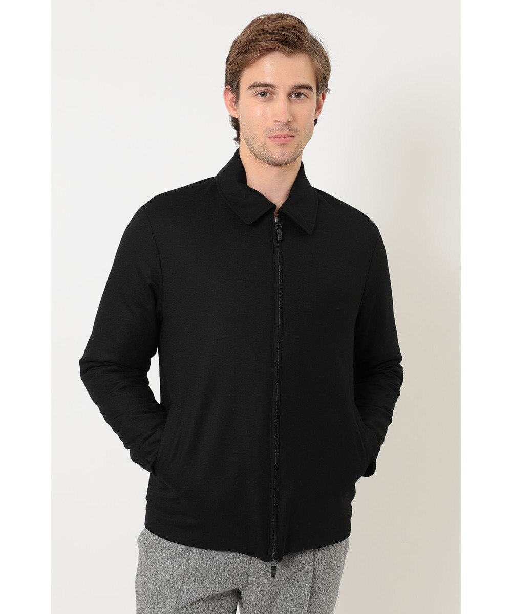 DAKS フラノステンカラーダウンジャケット 