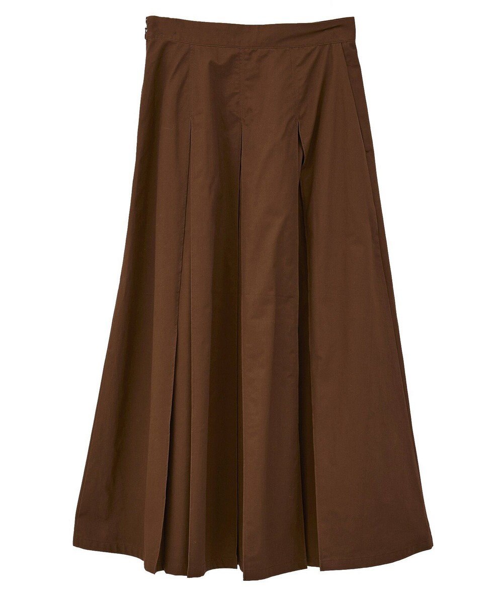 CRAFT STANDARD BOUTIQUE タックツイルプリーツスカート 