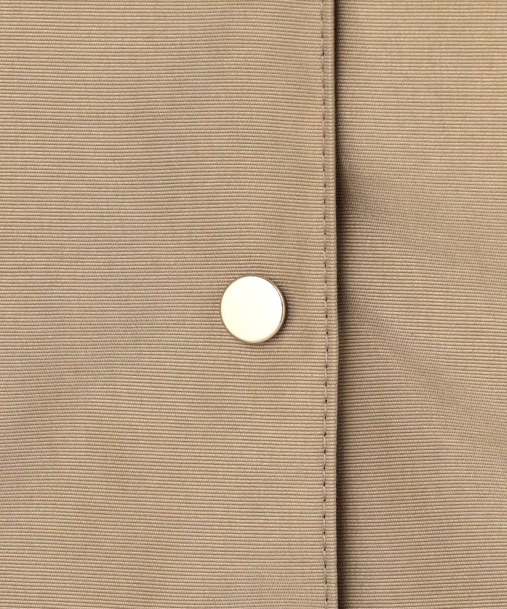 J.PRESS LADIES 【2way】スパンライクナイロンタッサー フーデッド コート 