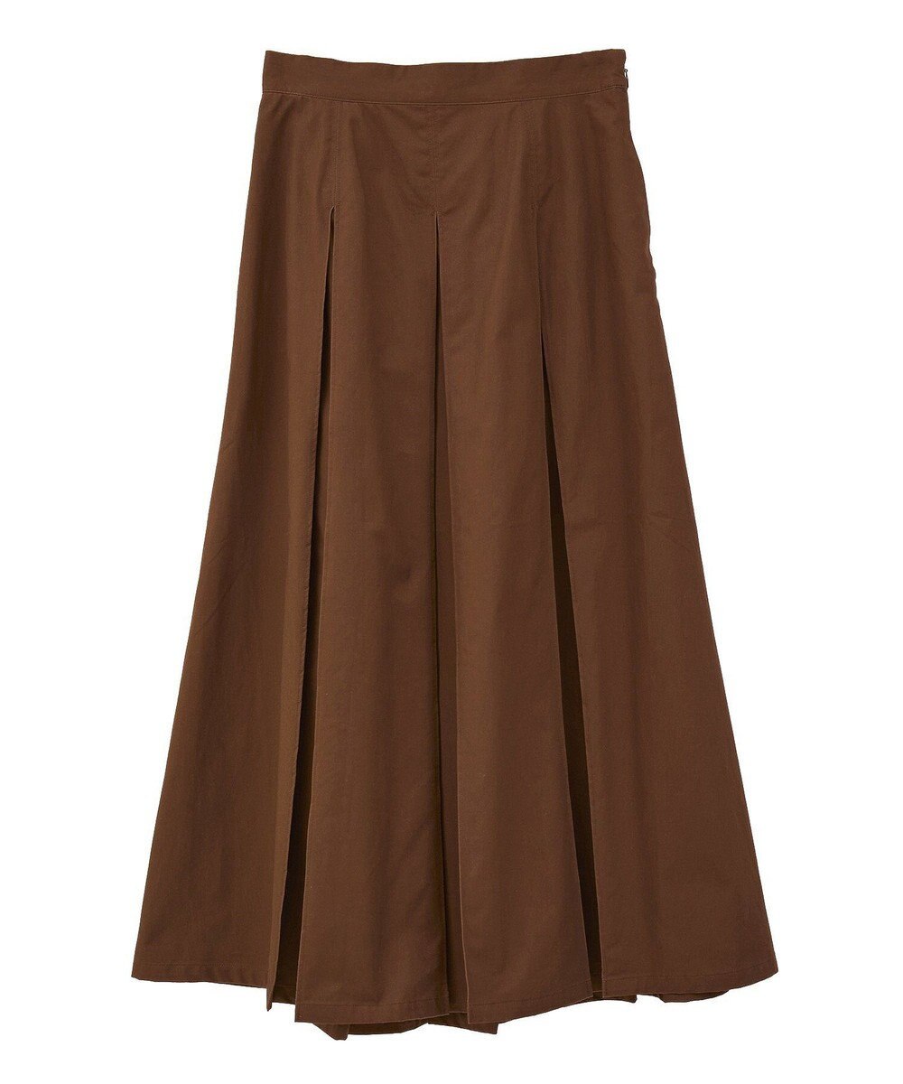 CRAFT STANDARD BOUTIQUE タックツイルプリーツスカート 