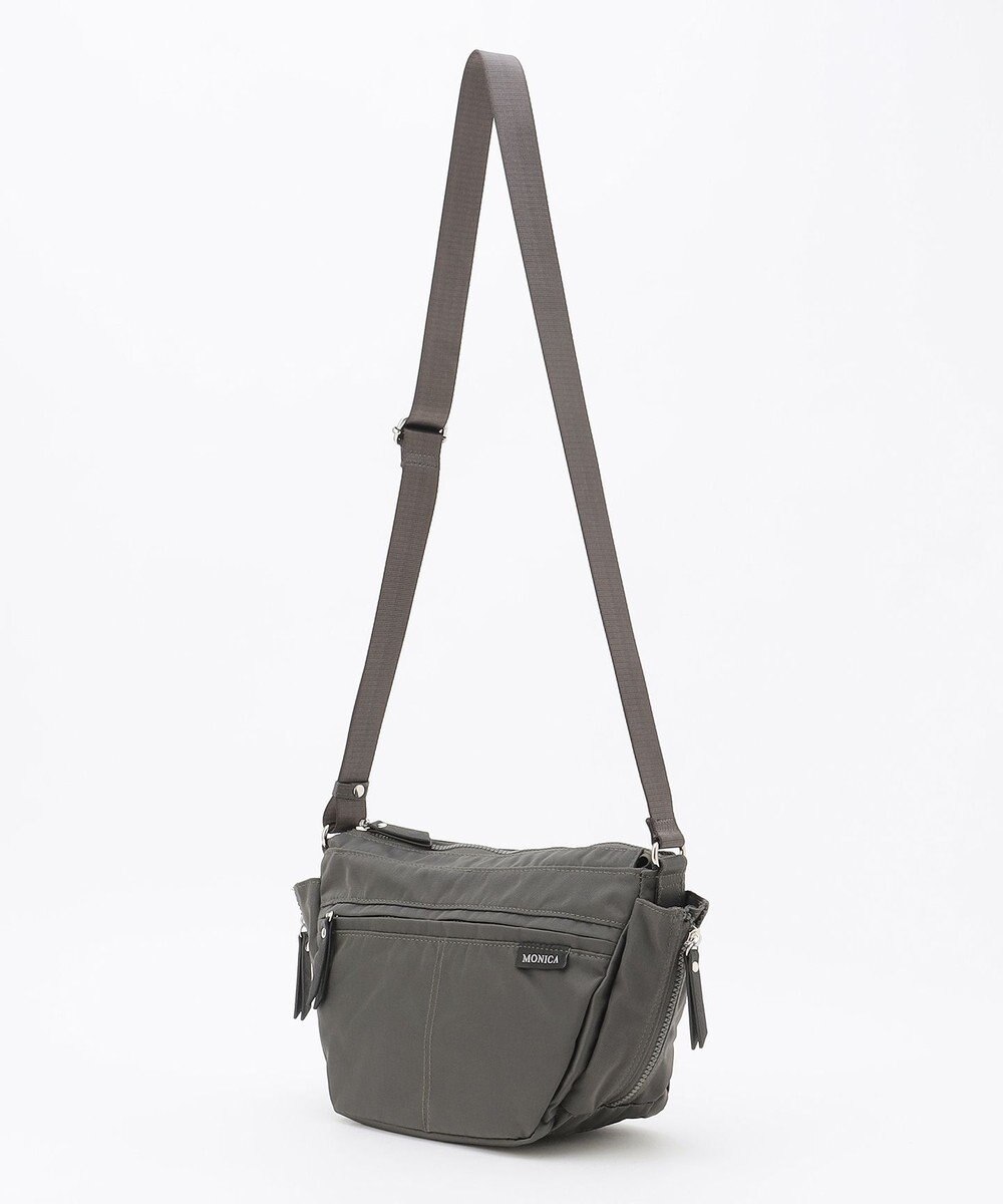 LA BAGAGERIE 【MONICA】サイドジップミニショルダーバッグ 