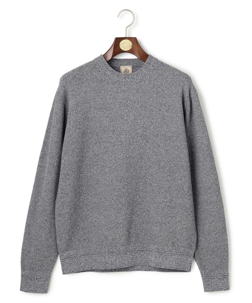 J.PRESS MEN ギマコットンカノコクルーネック ニット 