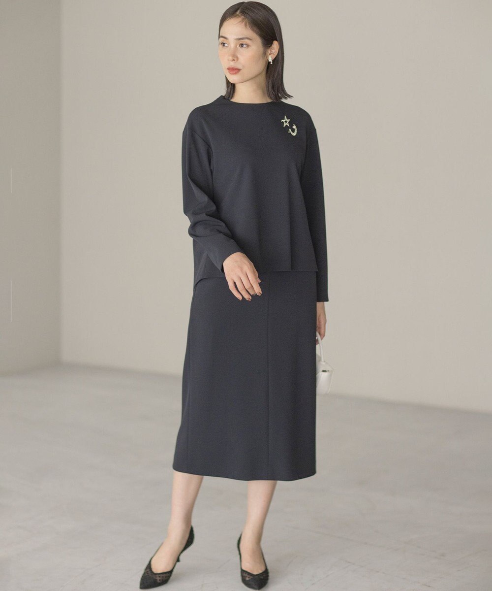 組曲 【KUMIKYOKU NAVY】コンフォータブルアムンゼン ティアードブラウス 