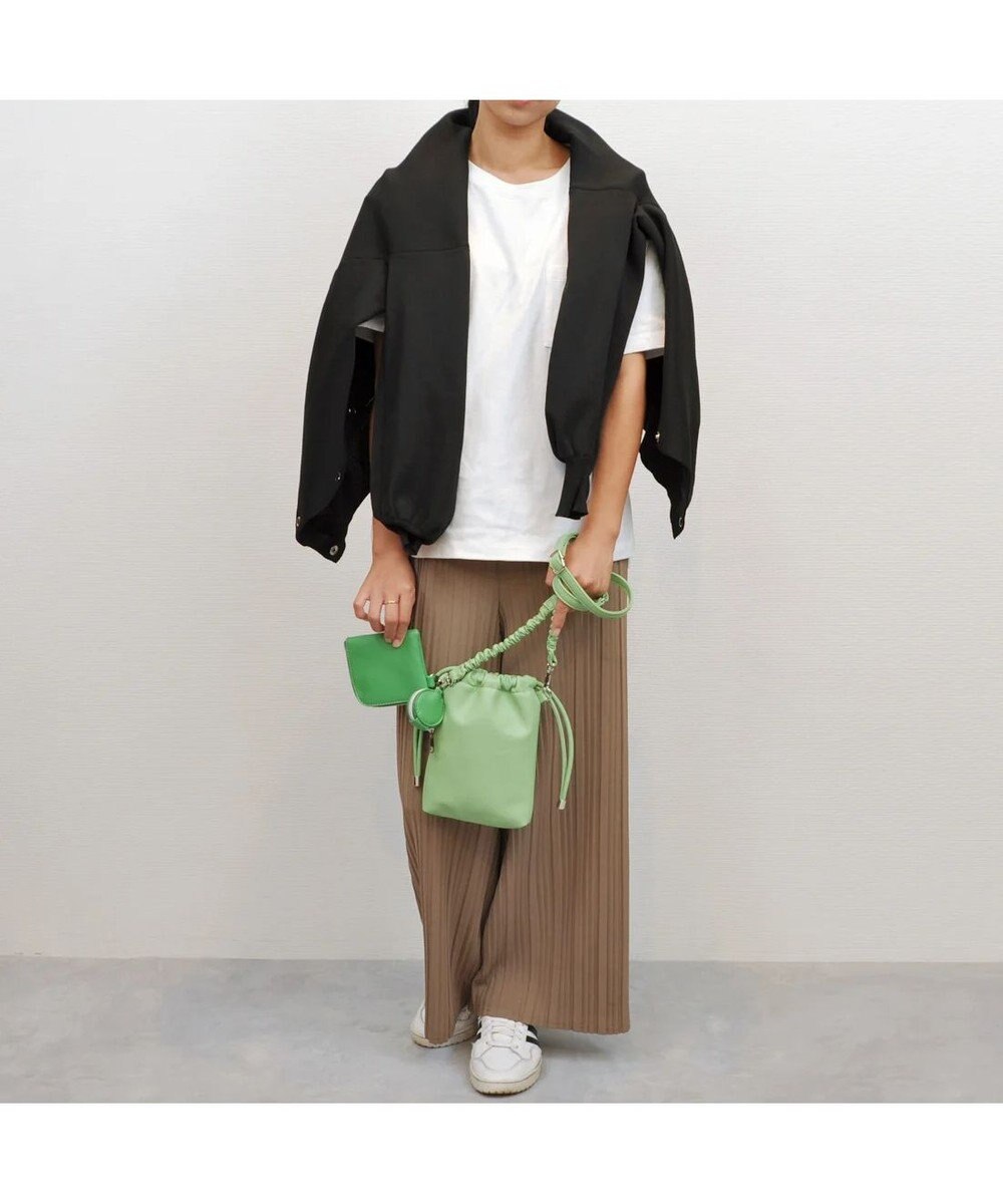 UNBILLION cachecache バンジーコード巾着スマホショルダー 