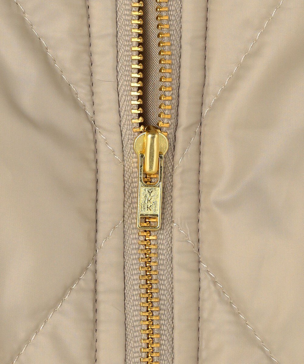 J.PRESS LADIES 【2way】スパンライクナイロンタッサー フーデッド コート 