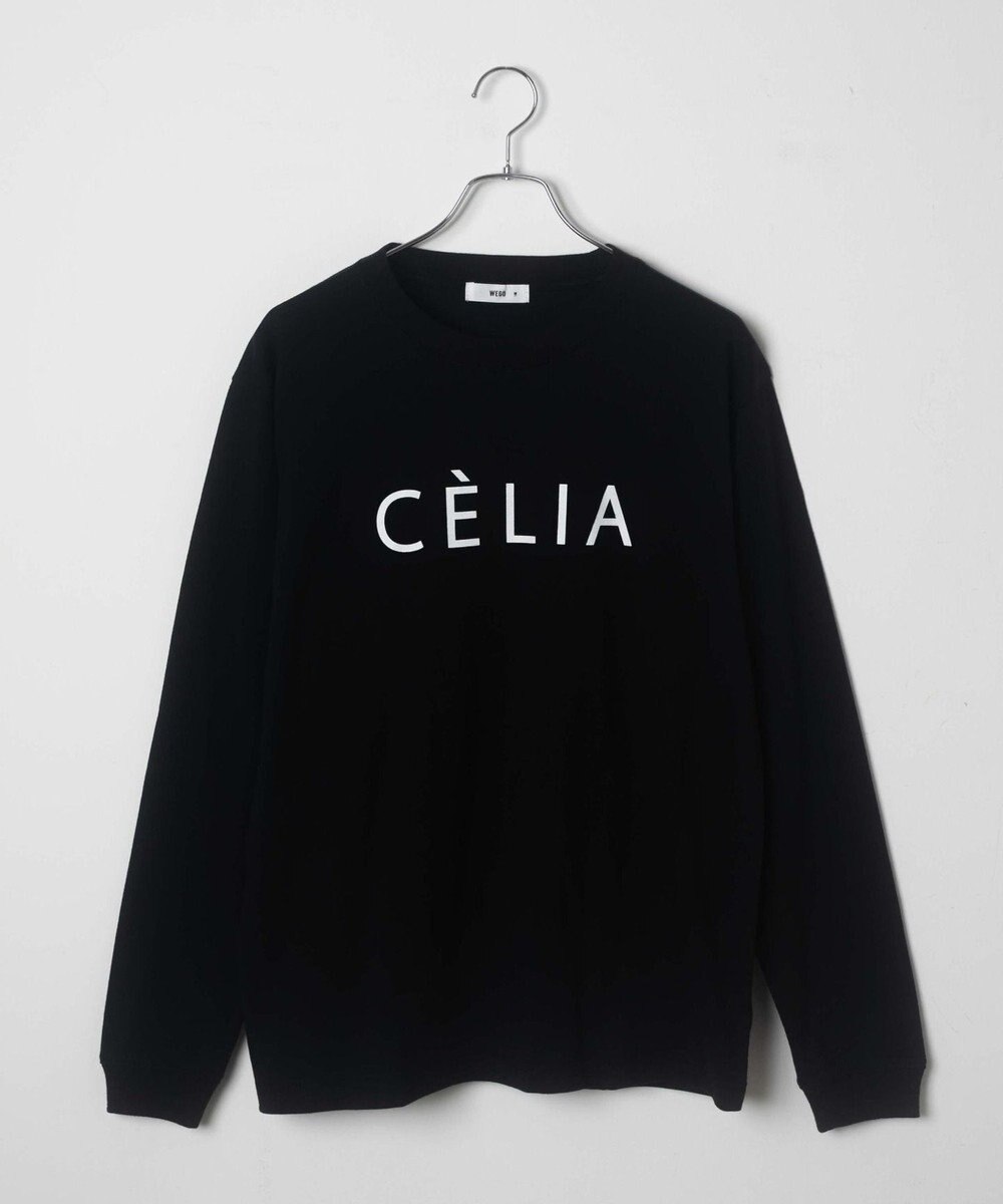 WEGO 【WEB限定】クルーネックプリントロンT 