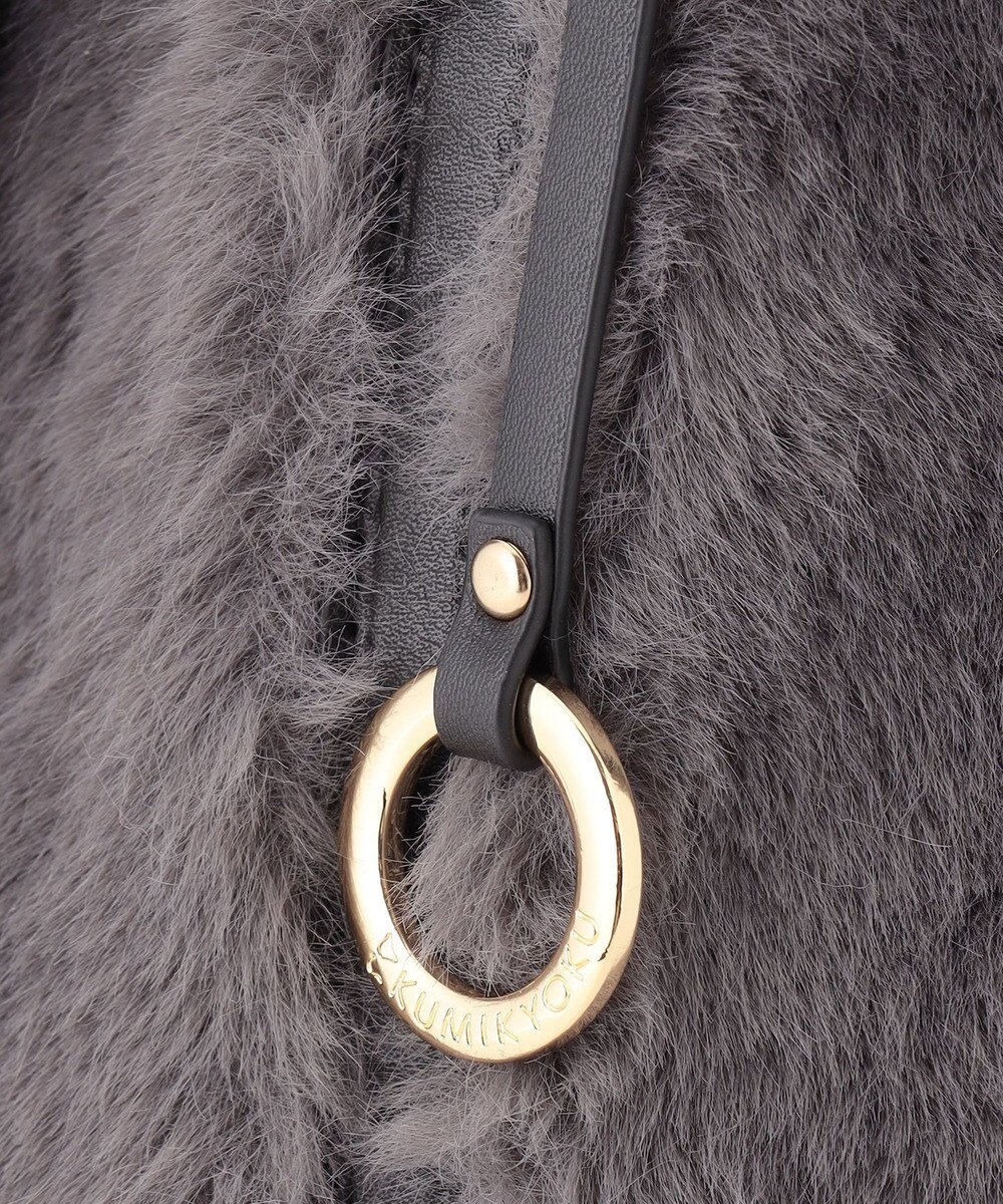 組曲 ファーバケット バッグ 