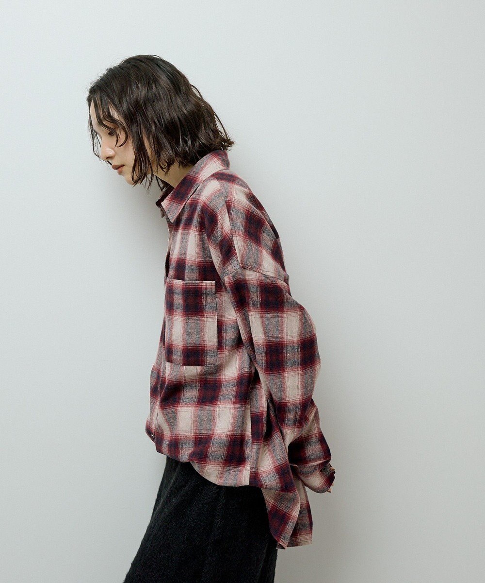 Green Parks ・ＥＬＥＮＣＡＲＥ　ＤＵＥ　２ｗａｙチェックビックシャツ 