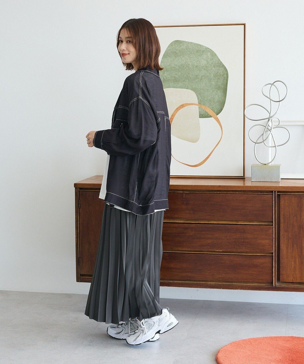 Green Parks ・ＥＬＥＮＣＡＲＥ　ＤＵＥ　カラーステッチシアーＧジャン 