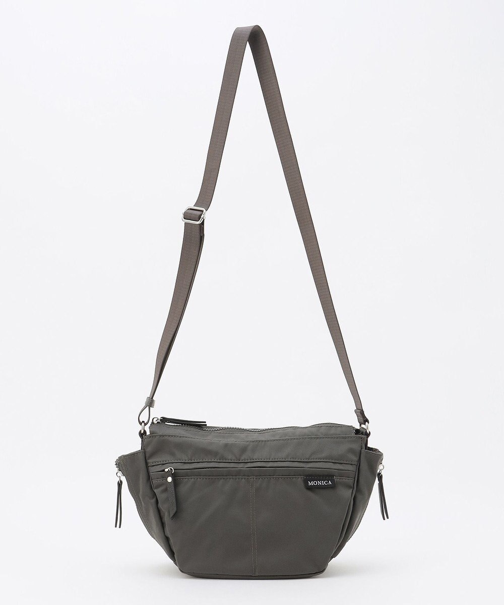 LA BAGAGERIE 【MONICA】サイドジップミニショルダーバッグ 