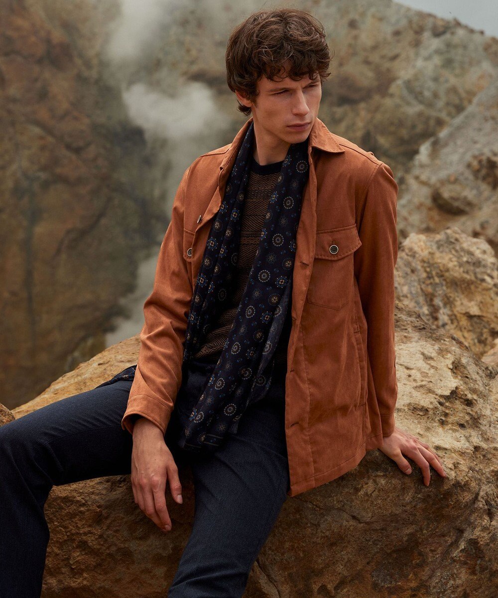 JOSEPH ABBOUD 【ストレッチ】ムリネオックス オーガニックストレッチパンツ 