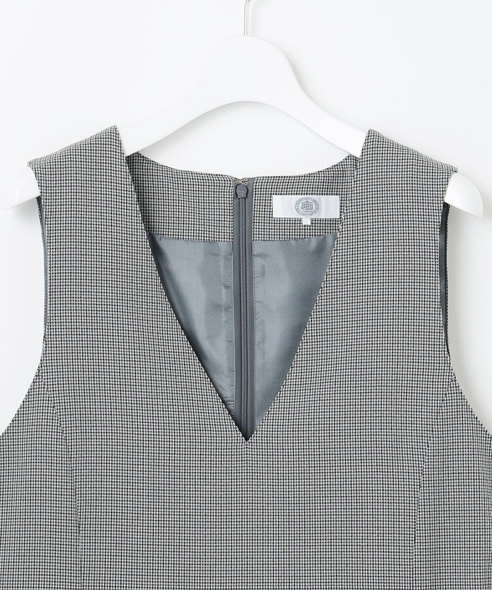 J.PRESS LADIES 【洗える】LANATEC ガンクラブ ジャンパースカート 