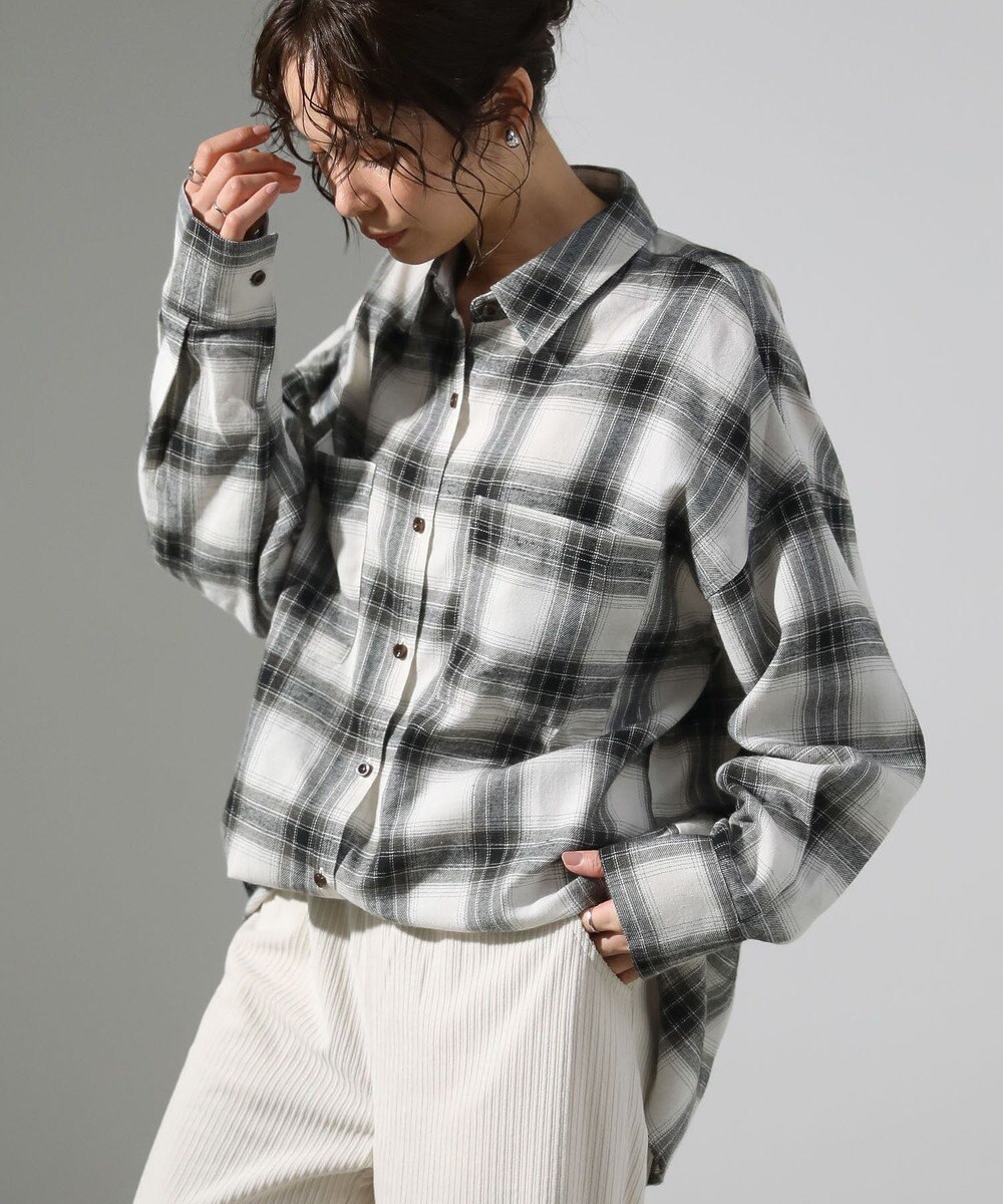 Green Parks ・ＥＬＥＮＣＡＲＥ　ＤＵＥ　２ｗａｙチェックビックシャツ 