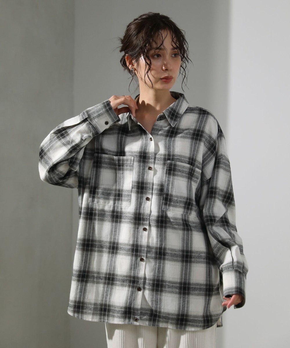 Green Parks ・ＥＬＥＮＣＡＲＥ　ＤＵＥ　２ｗａｙチェックビックシャツ 