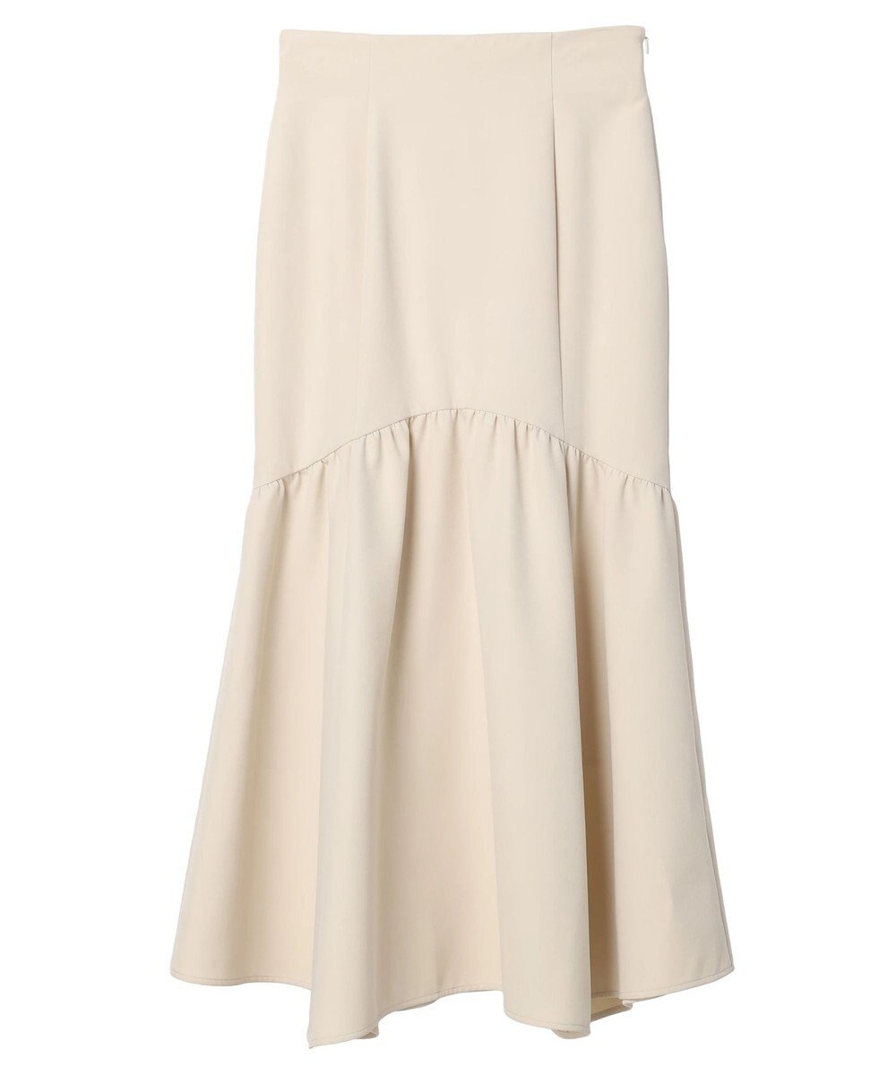 earth music&ecology ギャザー切替マーメイドスカート 