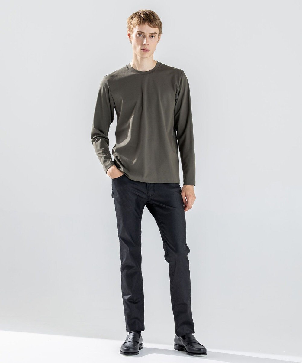 JOSEPH HOMME ハイゲージベアスムース　クルーネック長袖Ｔシャツ 