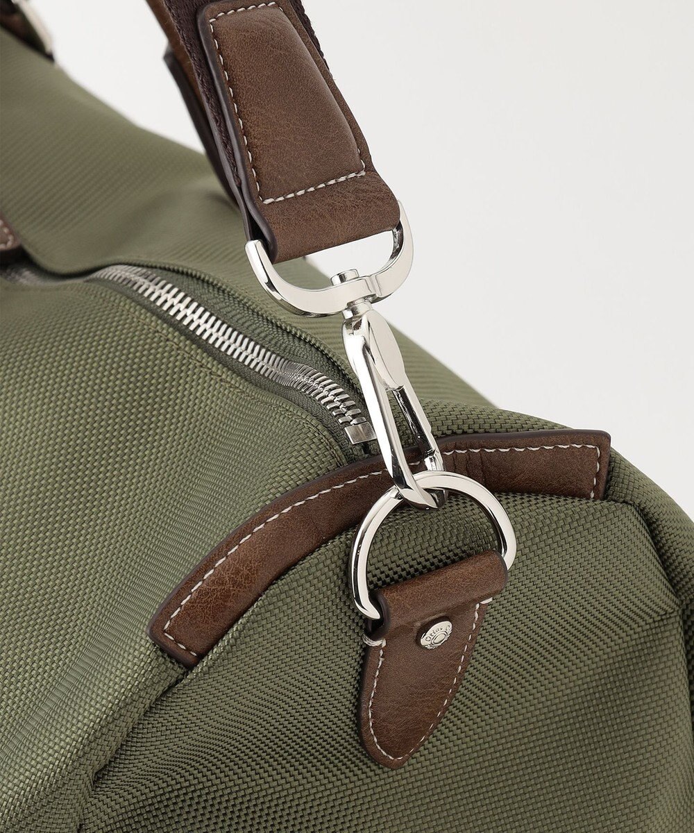 UNBILLION 【テレビ ドラマ着用アイテム】Otias 1681デニール×白化合皮ボストンL 