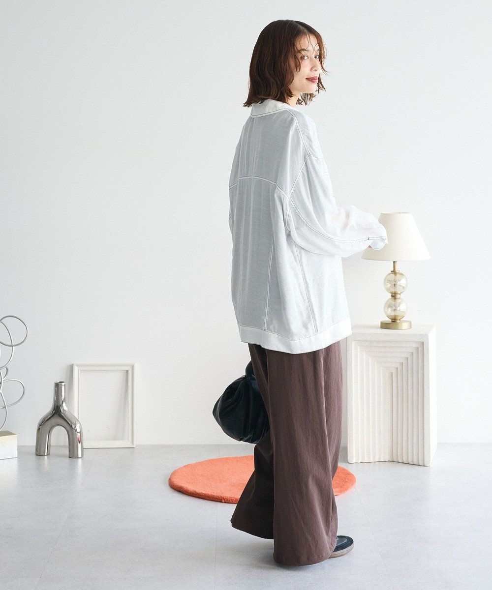 Green Parks ・ＥＬＥＮＣＡＲＥ　ＤＵＥ　カラーステッチシアーＧジャン 