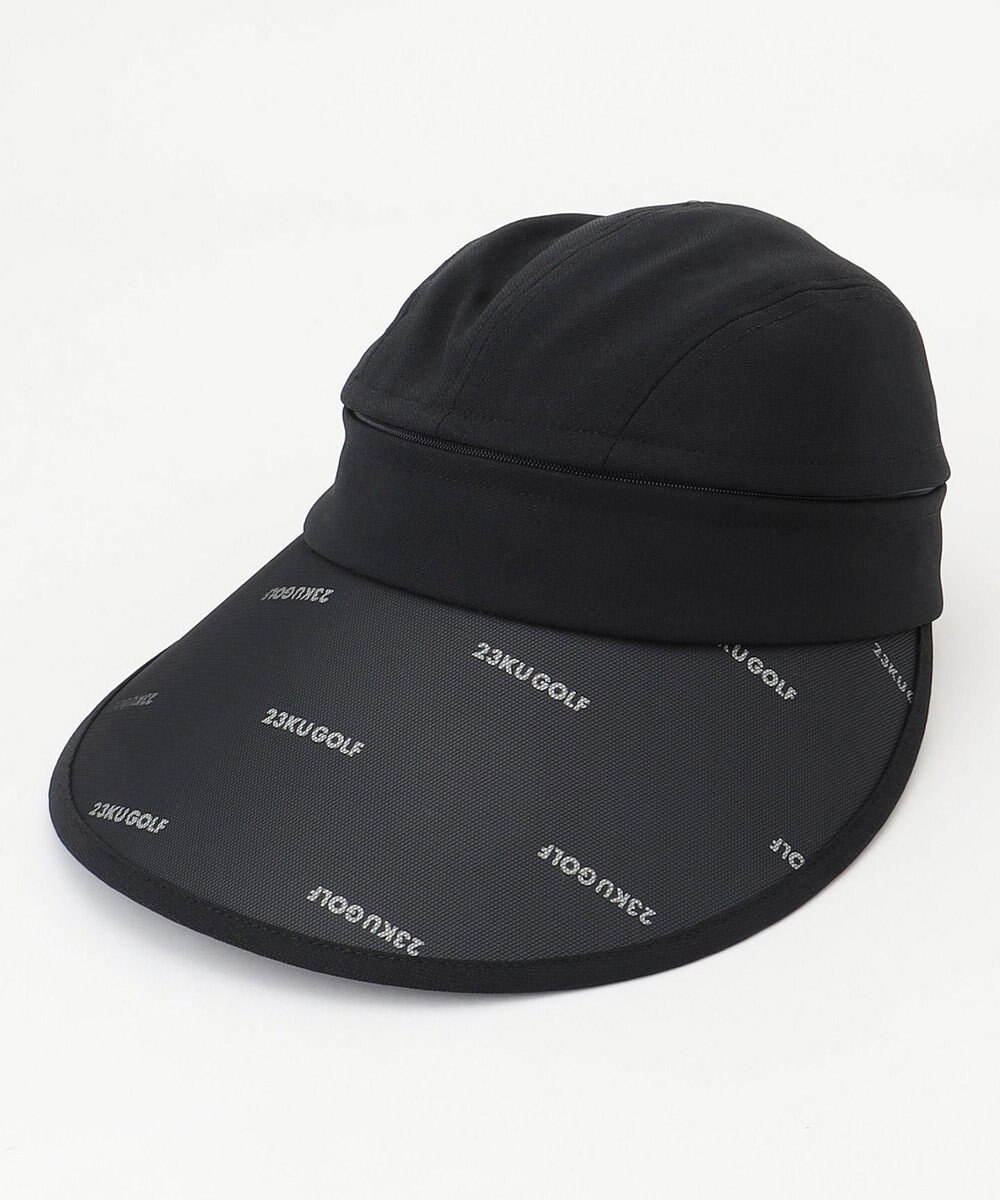 23区GOLF 【WOMEN】毎シーズン完売の人気アイテム【吸水速乾/UVケア】2WAY UVセルバイザー 