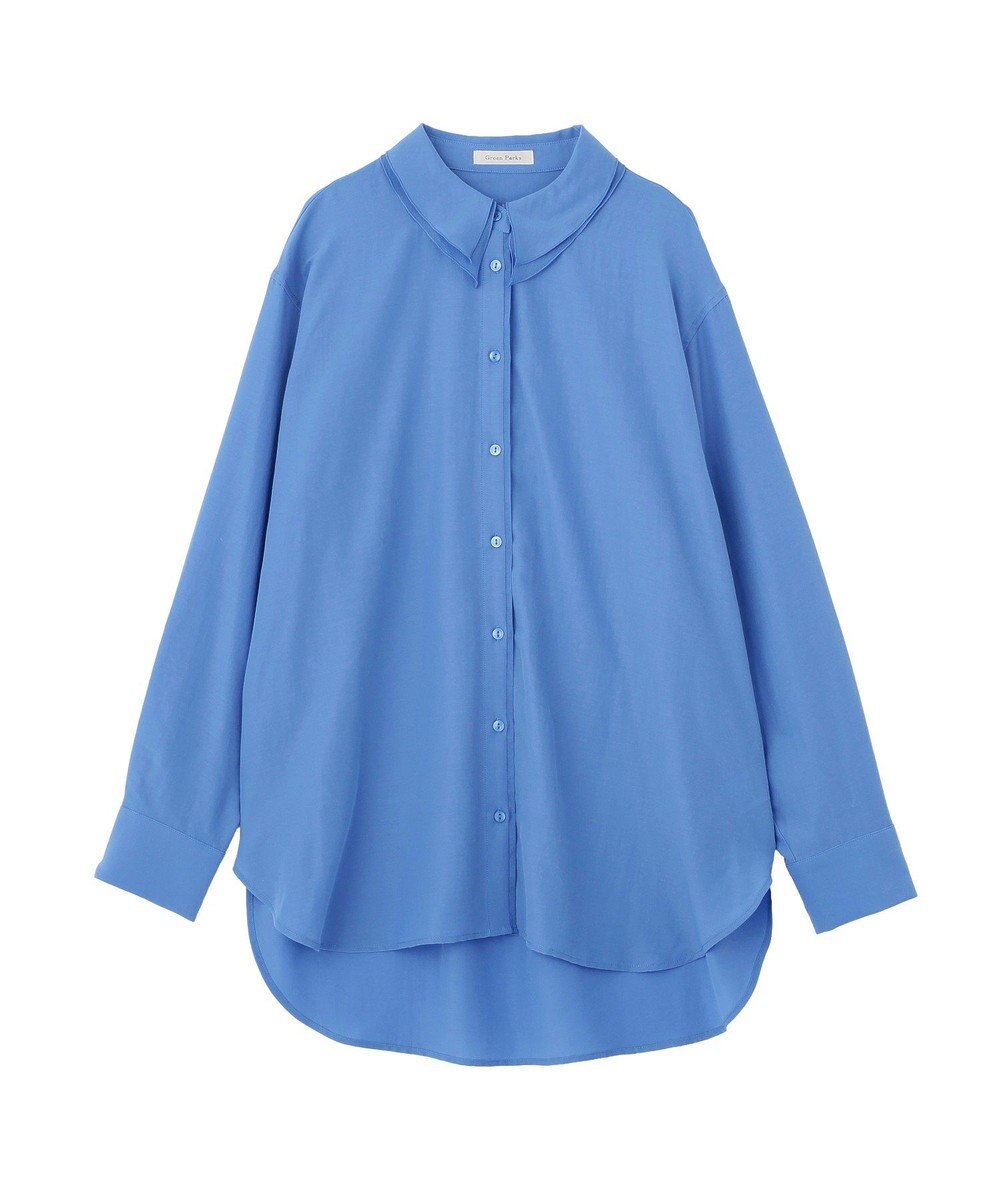 Green Parks レイヤード風ＢＩＧシャツ 