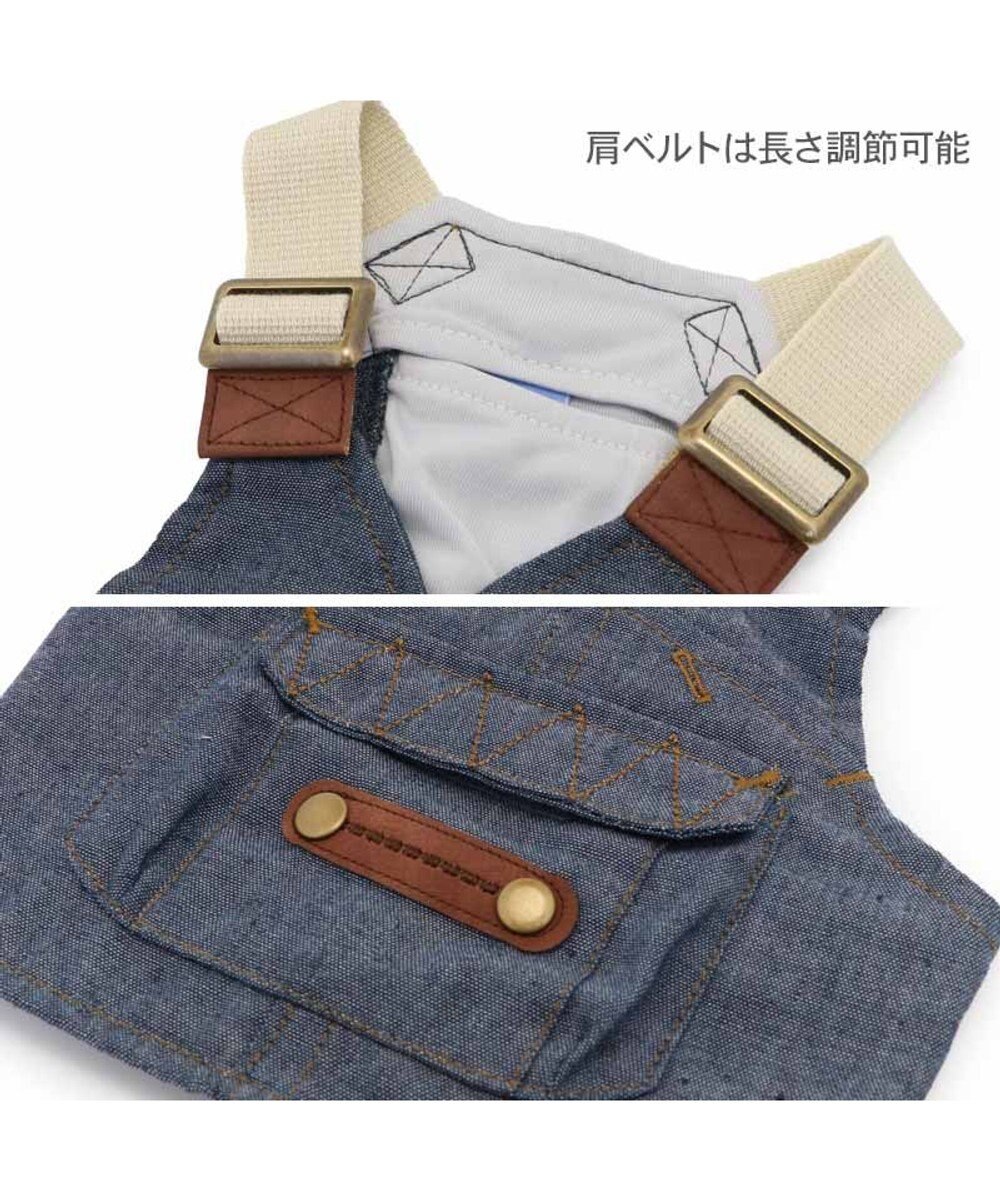 PET PARADISE ペットパラダイス ポケットクール ベスト 《オーバーオール風》 中型犬 大型犬 