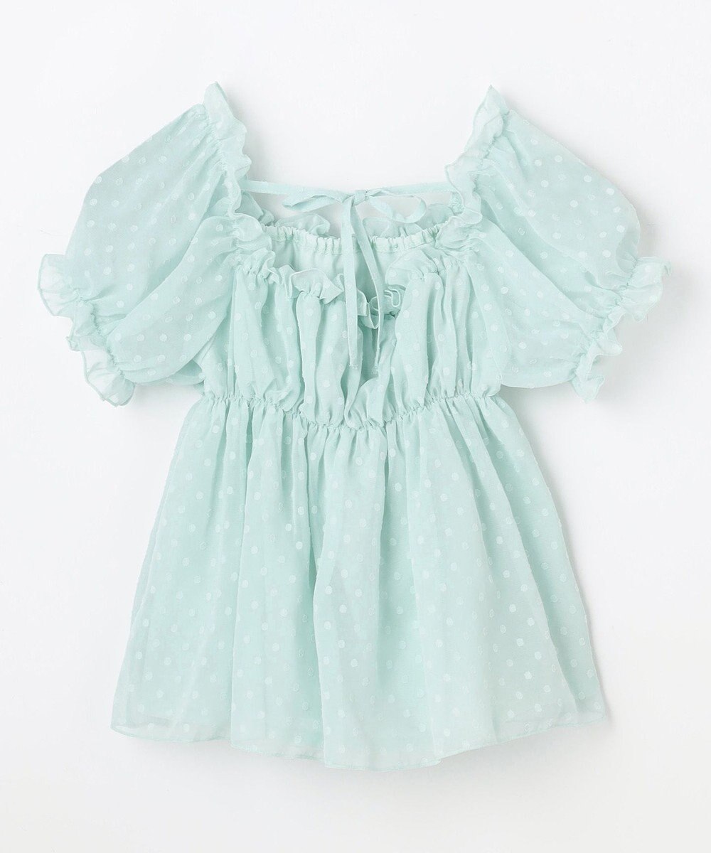 ANY KIDS 【一部店舗/WEB先行販売アイテム】2WAY シアードビーブラウス 