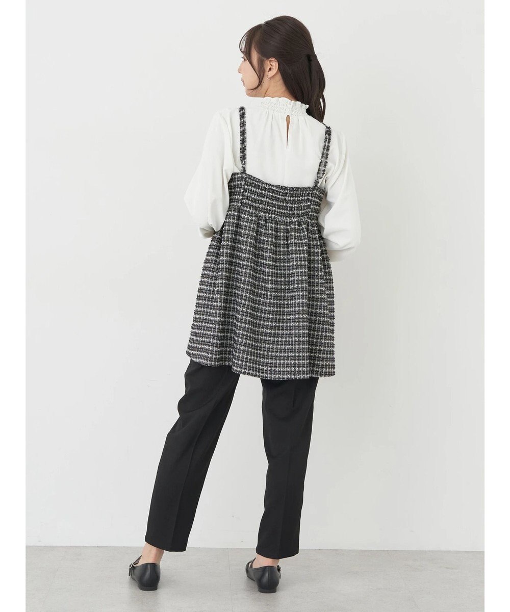 earth music&ecology ツイードキャミチュニック 