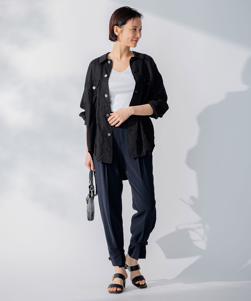 自由区 【洗える】２WAYツイル デザインパンツ 