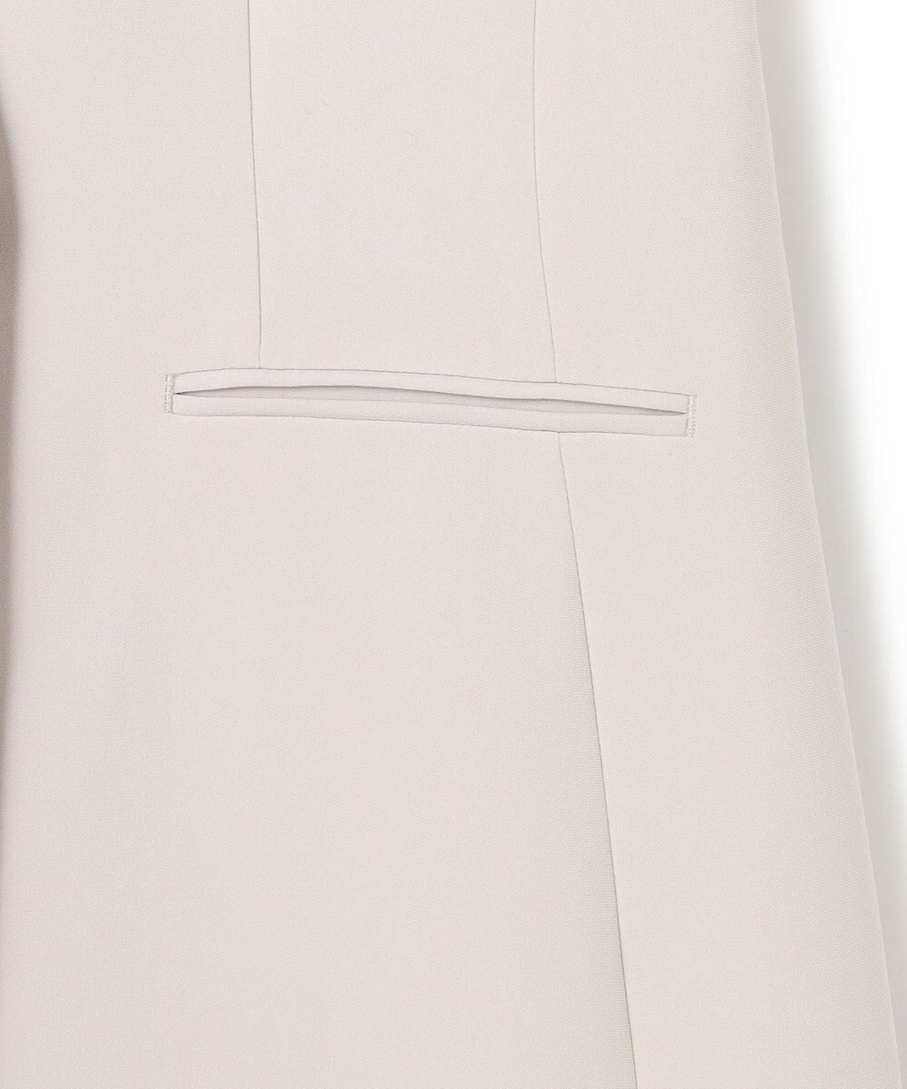 23区 【セットアップ対応/洗える】トリアセダブルジョーゼット ジレ 