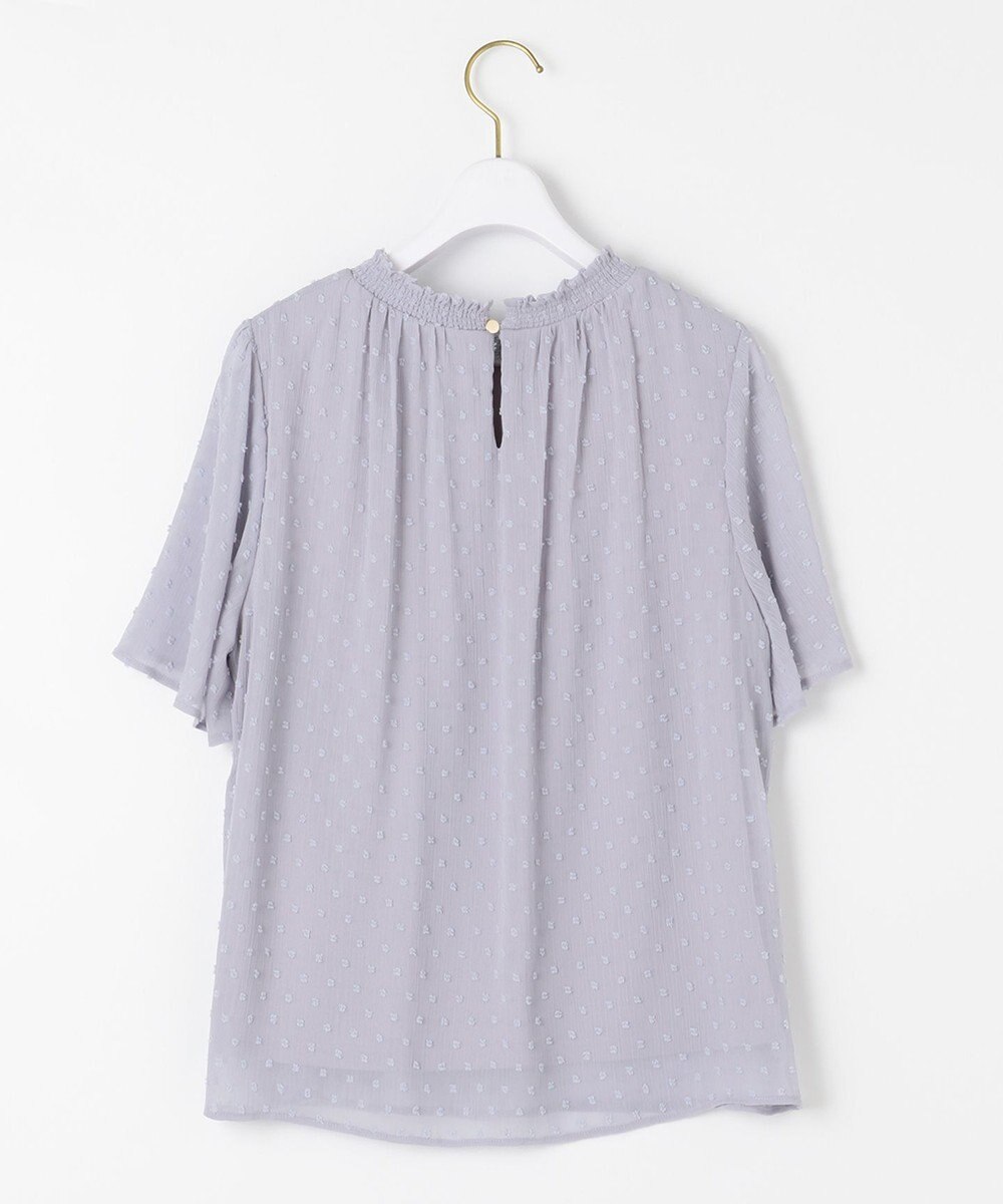 ANY SIS L 【美人百花6月号掲載】カットドビー ブラウス 