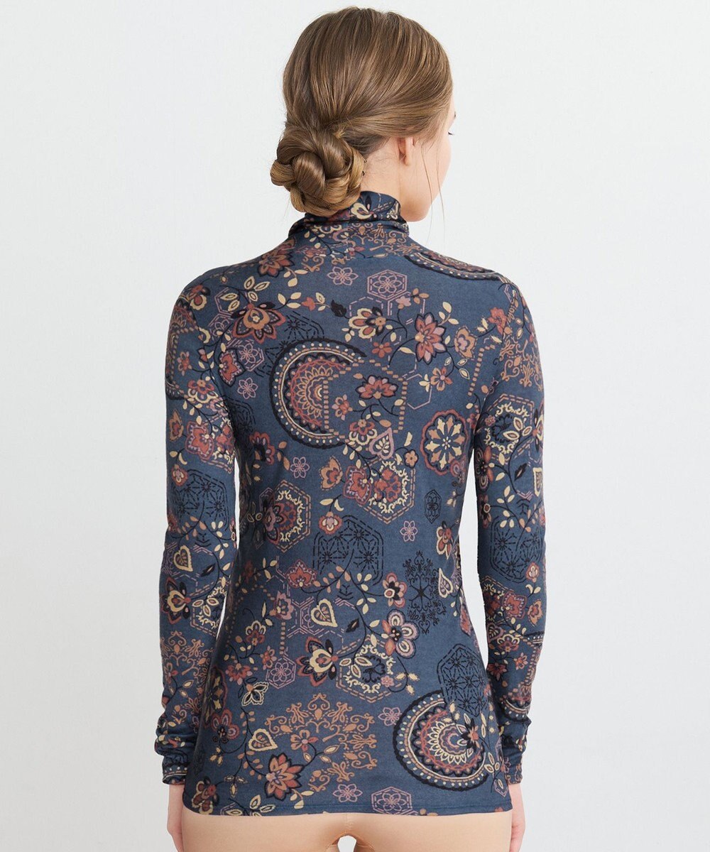 WACOAL あったかTシャツ あったかインナー アウターとしても利用可 保温性 ハイネック 10分袖 長袖 レディース CLD726 /ワコール 