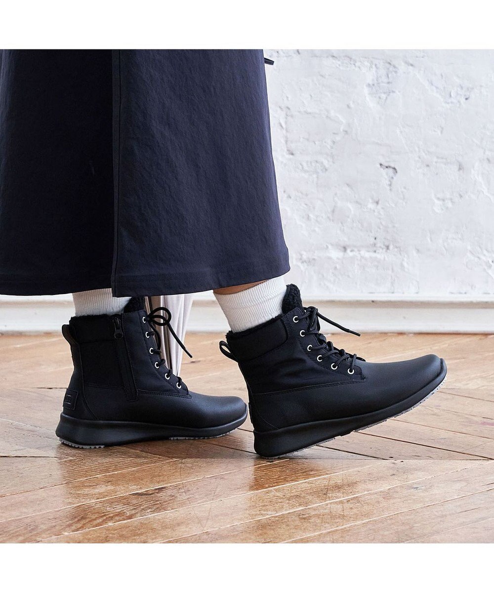 ing <ing>【レイン・スノー対応】レースアップスニーカーブーツ 