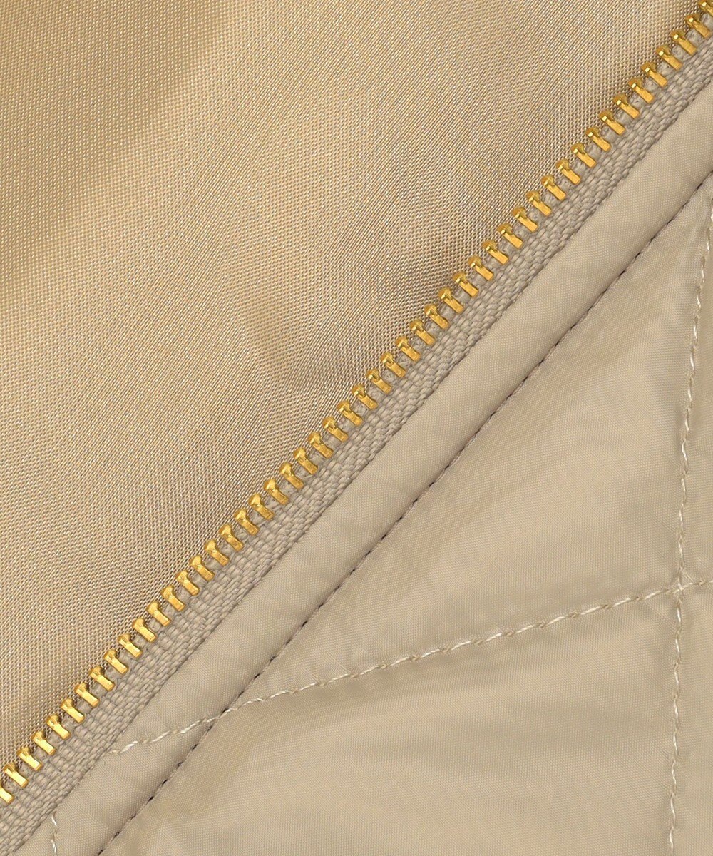 J.PRESS LADIES 【2way】スパンライクナイロンタッサー フーデッド コート 