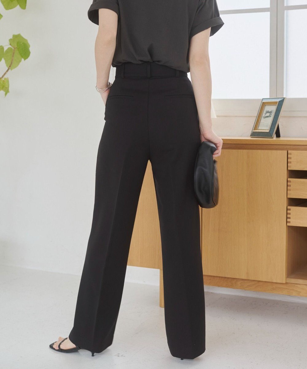 WEGO 【ANGIE VINTAGE/SMLサイズ展開】タックストレートスラックス 